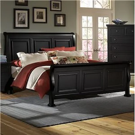 Queen Sleigh Bed